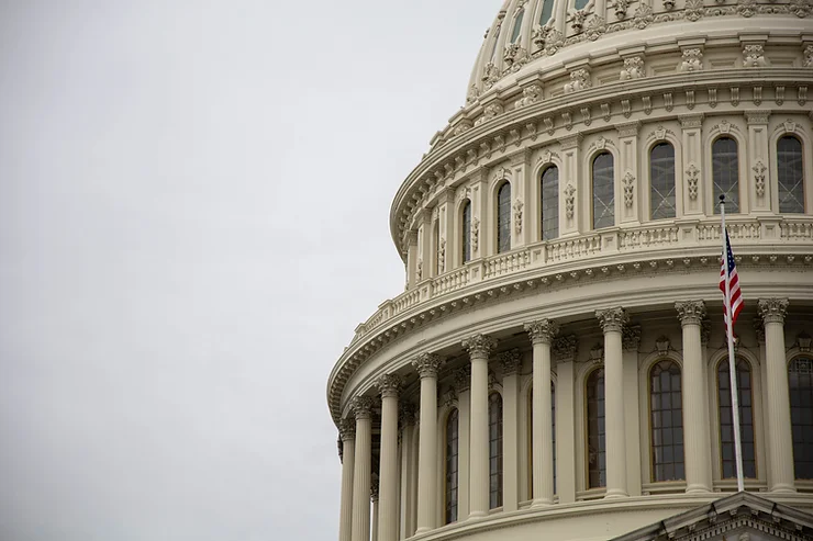 Image of the U.S. Capitol dome, courtesy of Unsplash